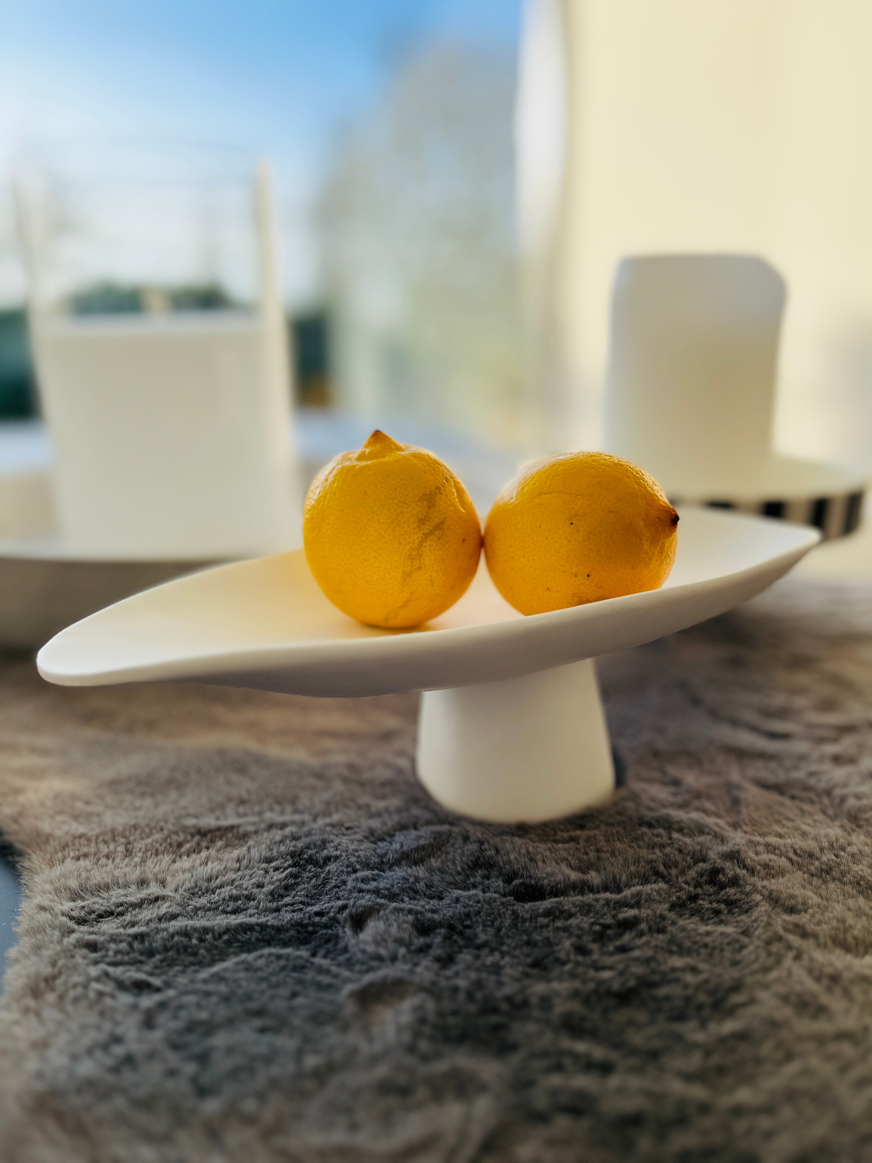 Dekoschale weiß
