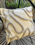 Kissenbezug beige/grau