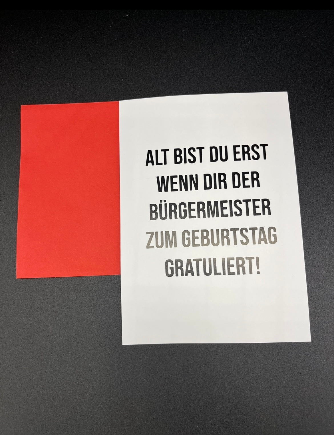 Geburtstagskarte
