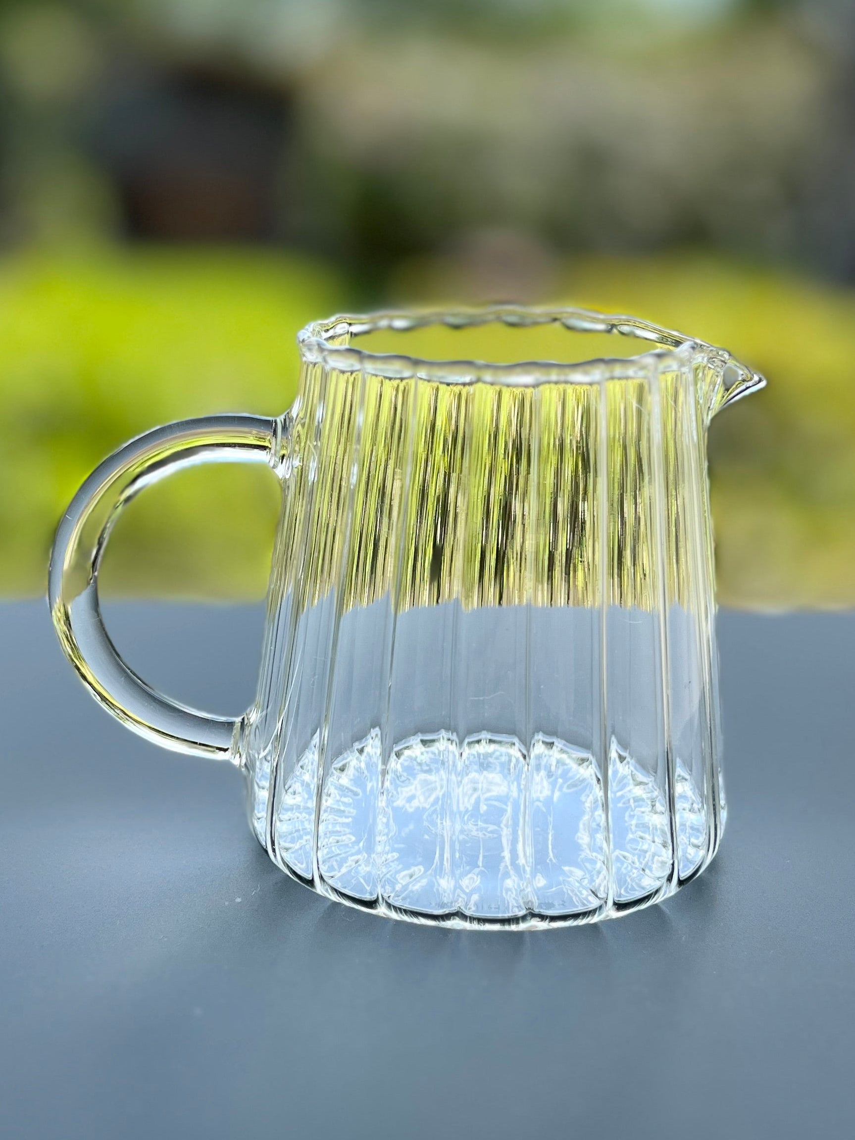 Milchkännchen geriffelt